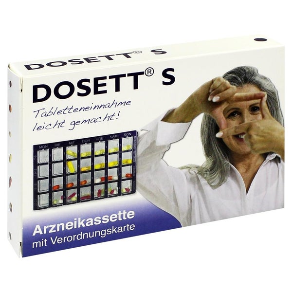 Dosett S Arzneikassette blau 1 St
