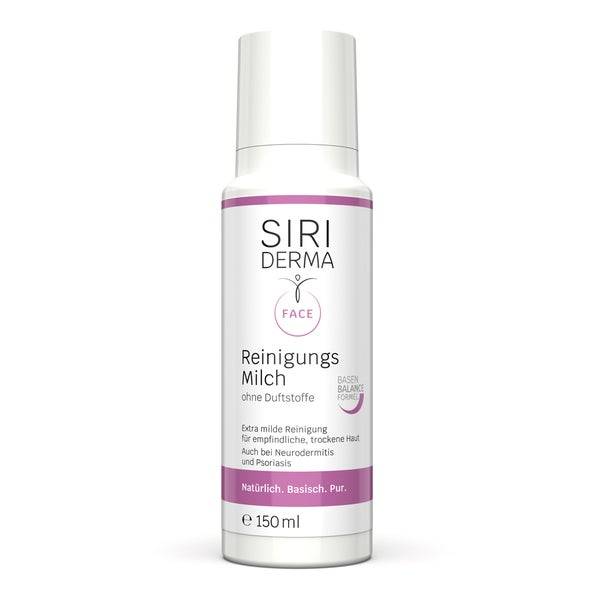 Siriderma Reinigungsmilch ohne Duftstoff 150 ml