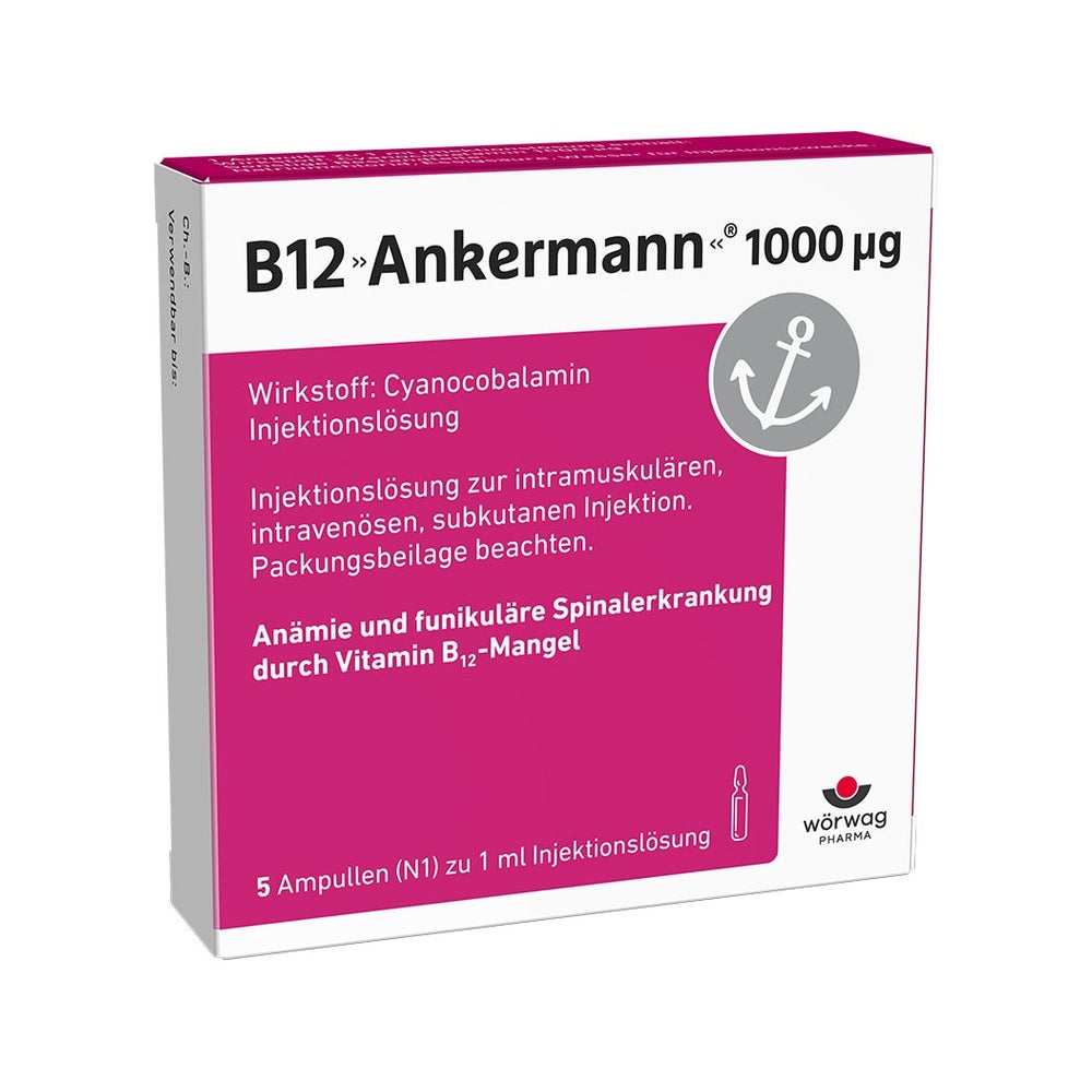 B12 Ankermann® 1000 µg 5X1 ml