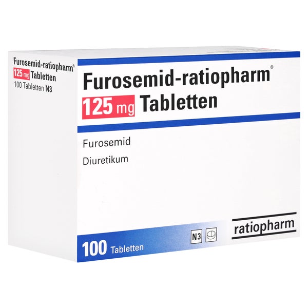 Furosemid-ratiopharm 125 mg Tabletten 100 St