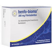 Produktabbildung: Benfo-biomo 300 mg Filmtabletten 30 St