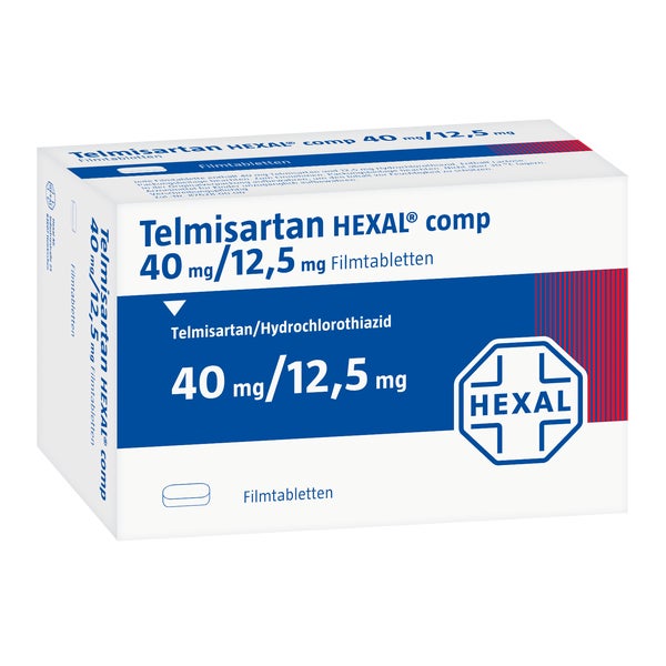 TELMISARTAN HEXAL comp 40 mg/12,5 mg Filmtabletten 98 St