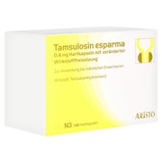 TAMSULOSIN Esparma 0,4 mg Hartk.verä.Wst.-Frs. 100 St