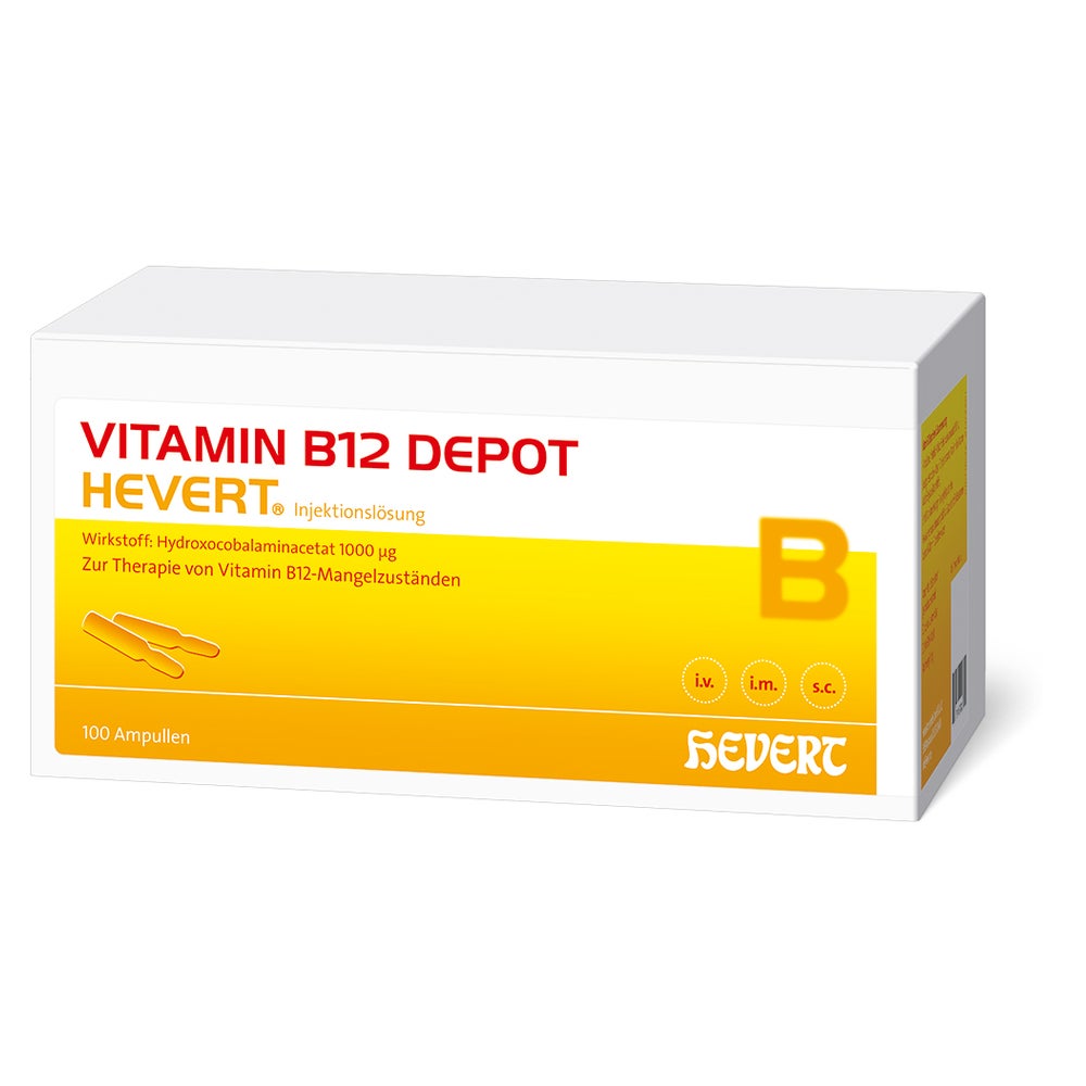 Vitamin B12 Depot Hevert Ampullen 100X2 ml
