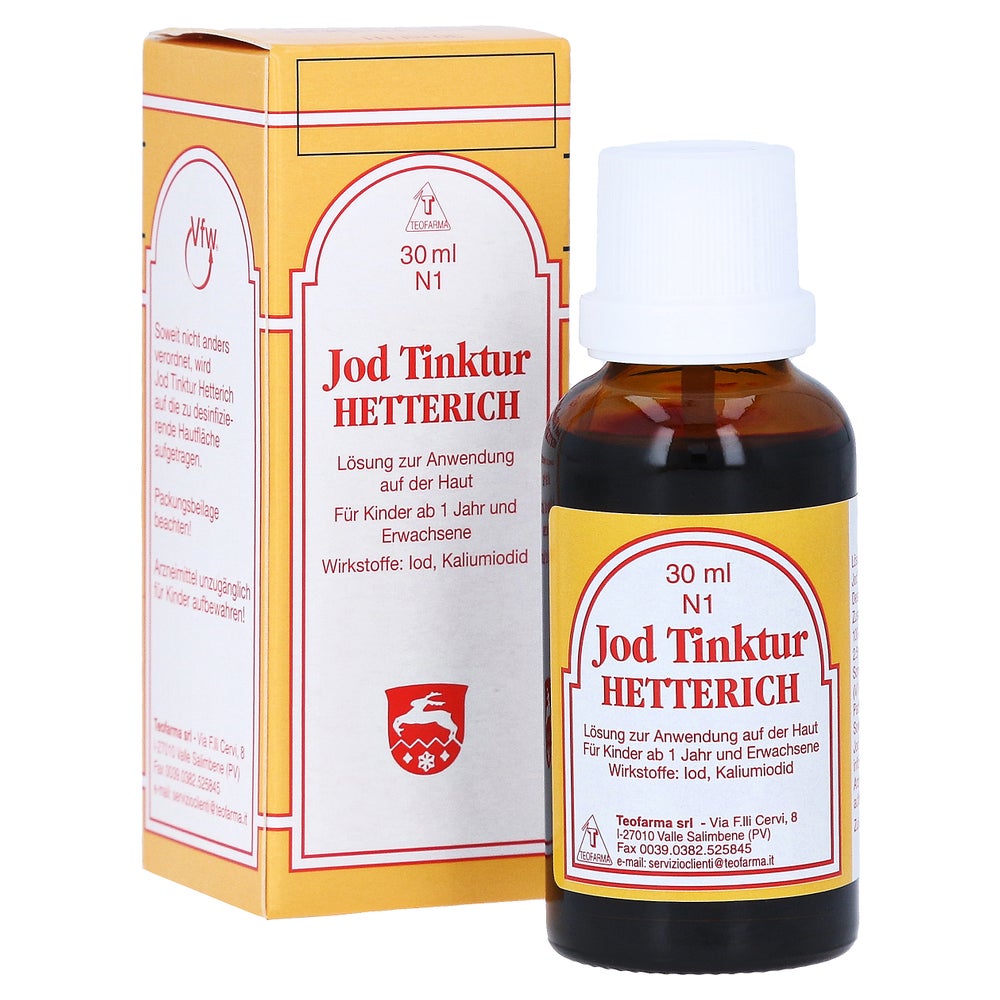 Jodtinktur Hetterich 30 ml
