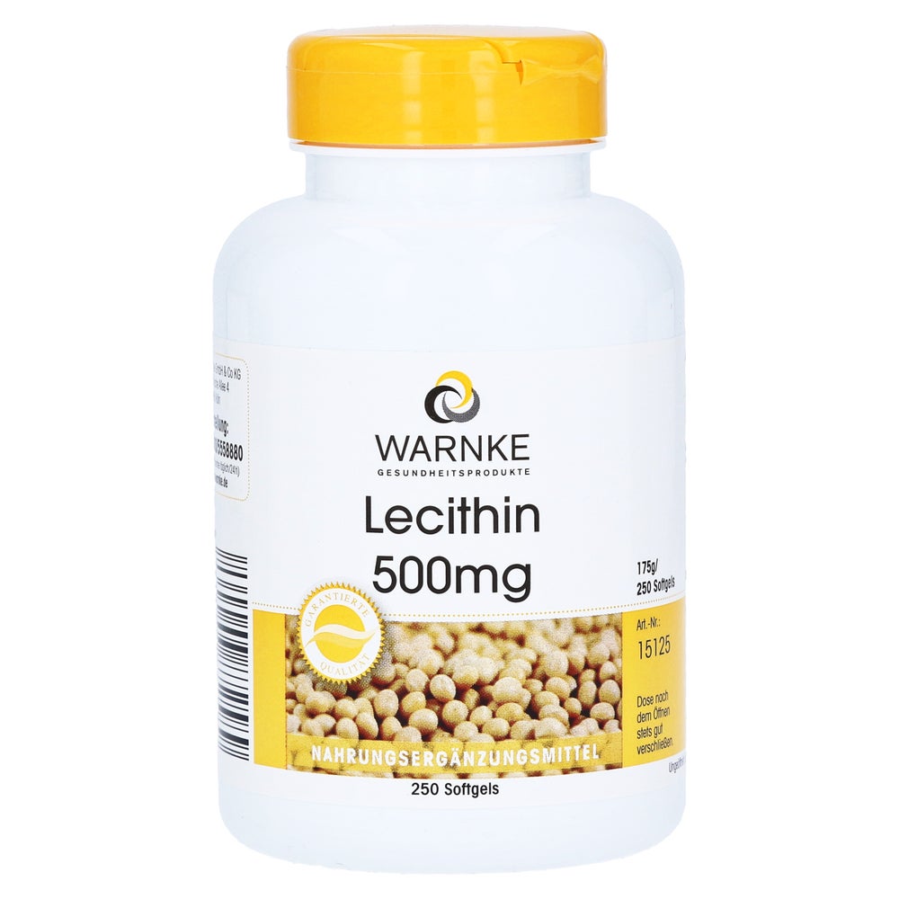 Lecithin 500 mg Kapseln 250 St