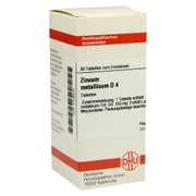 Produktabbildung: Zincum Metallicum D 4 Tabletten 80 St
