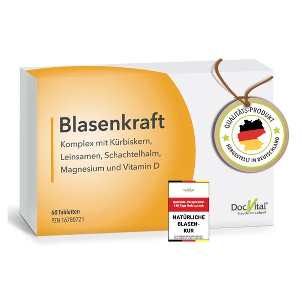 DocVital® Blasenkraft –  Komplex bei Blasenschwäche 60 St