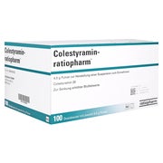 COLESTYRAMIN-ratiopharm Plv.z.Herst.e.Susp.z.Einn. 100 St