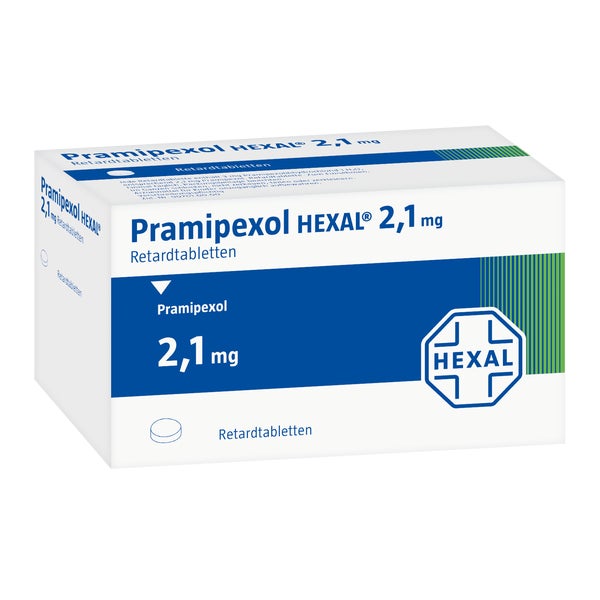 Pramipexol Hexal 2,1 mg Retardtabletten 100 St