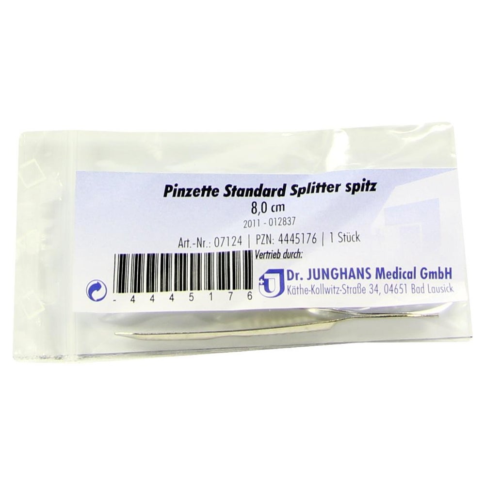 Pinzette Splitter Spitz 8 cm 1 St