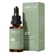 Produktabbildung: CBD VITAL Bio CBD Öl 10% Naturextrakt Premium Hanf-Tropfen 30 ml