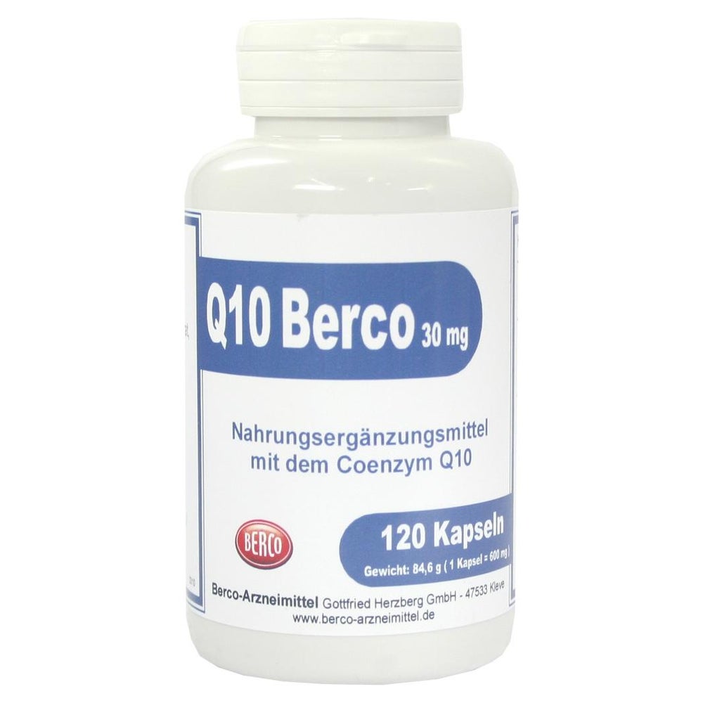 Q10 Berco 30 mg Kapseln 120 St