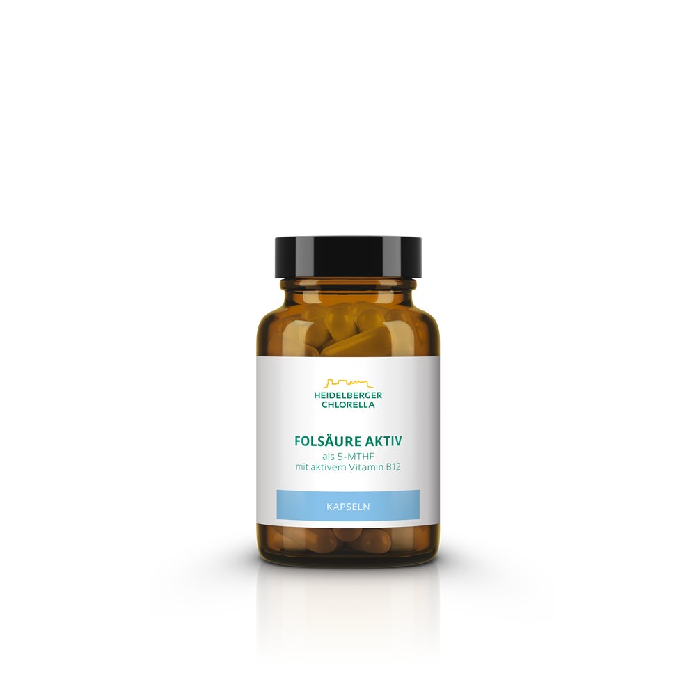 Folsäure Aktiv plus Vitamin B12 aktiv Ka 60 St