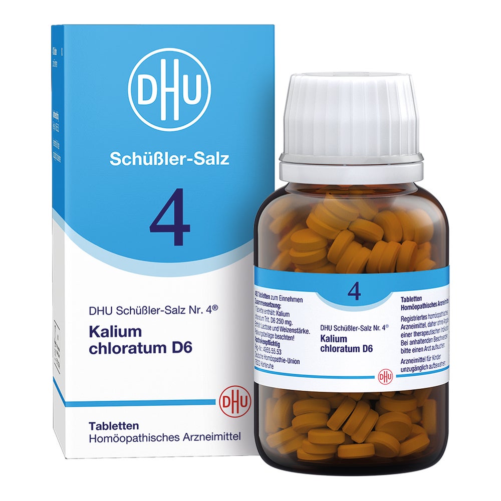 DHU Schüßler-Salz Nr. 4 Kalium chloratum D6 420 St