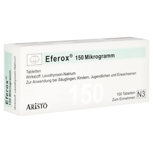Eferox 150 Mikrogramm Tabletten 100 St