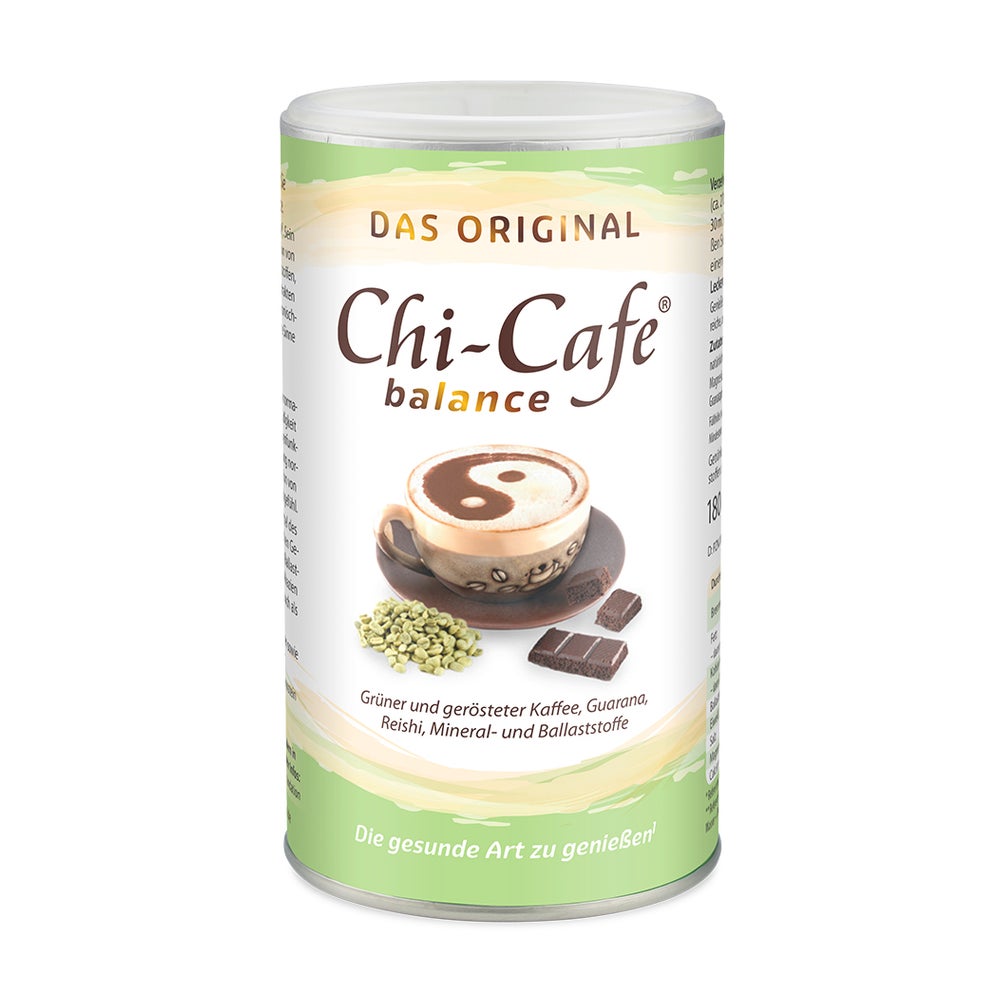 Chi-Cafe balance Wellness Kaffee mit Guarana+Mineralstoffe 180 g