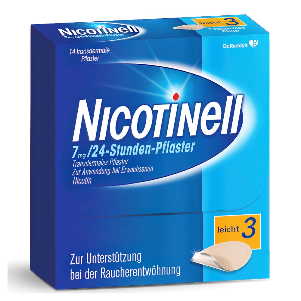 Nicotinell 7 mg/24-Stunden-Pflaster 14 St