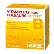 Vitamin B12 PLUS Folsäure Hervert 2X10X2 ml 2X10X2 ml