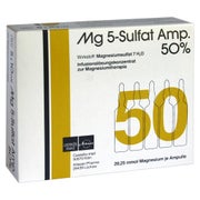 MG 5 Sulfat Amp. 50% Infusionslösungskon 5 St