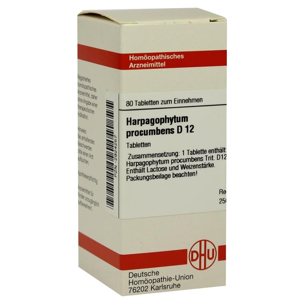 Harpagophytum Procumbens D 12 Tabletten 80 St
