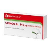 Produktabbildung: GINKGO AL 240 mg Filmtabletten 120 St