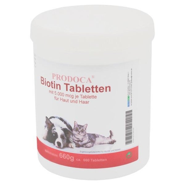 Biotin Forte 5 mg D Tabletten vet. 660 St