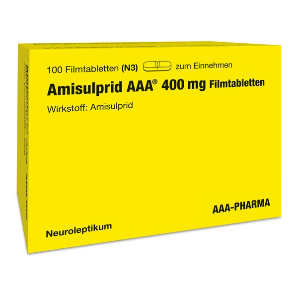 AMISULPRID AAA-Pharma 400 mg Filmtabletten 100 St