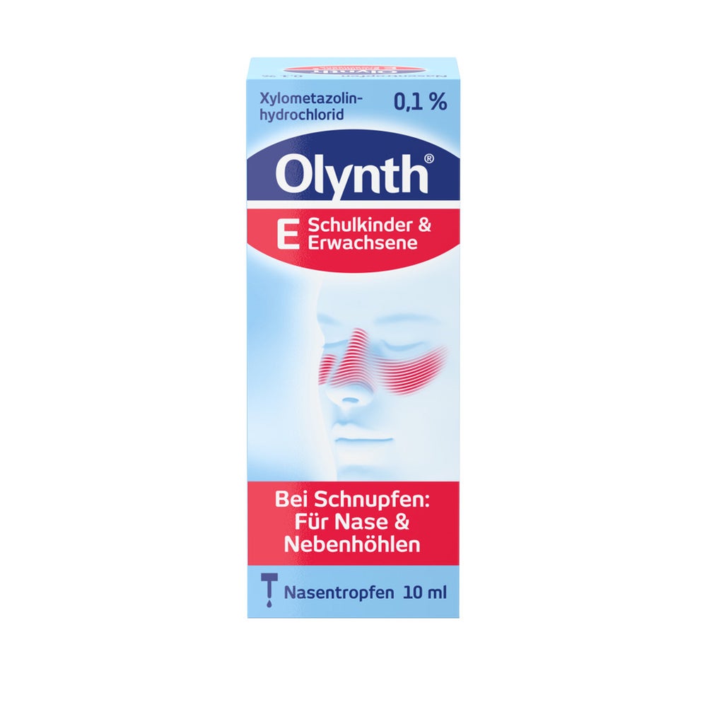 Olynth 0,1% Nasentropfen für Erwachsene & Kinder ab 6 Jahren 10 ml