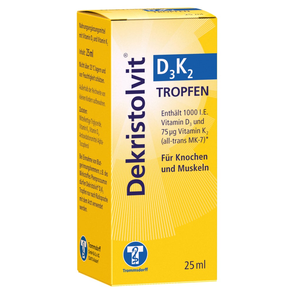 Dekristolvit D3 K2 Tropfen – 25 ml