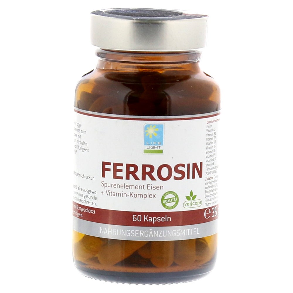 Ferrosin Eisen 14 mg Kapseln 60 St