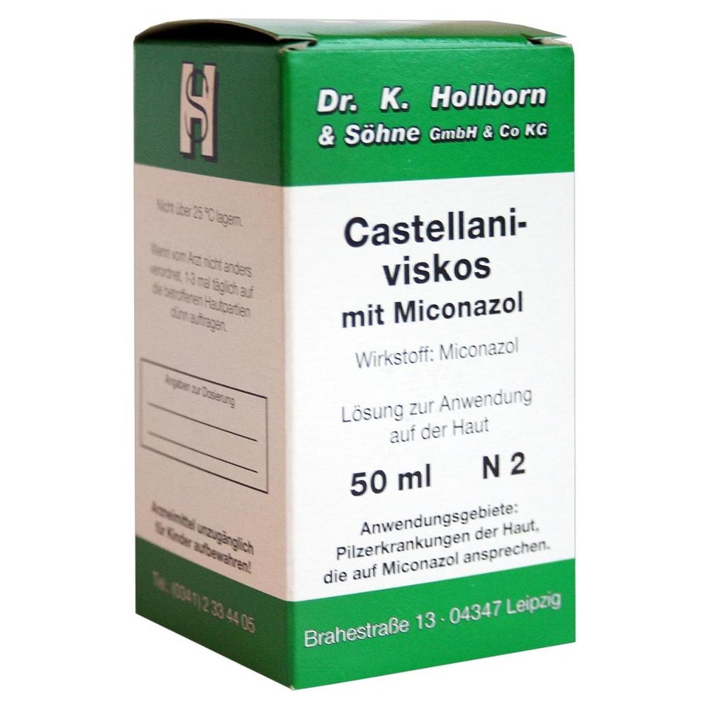 Castellani Viskos m. Miconazol Lösung 50 ml