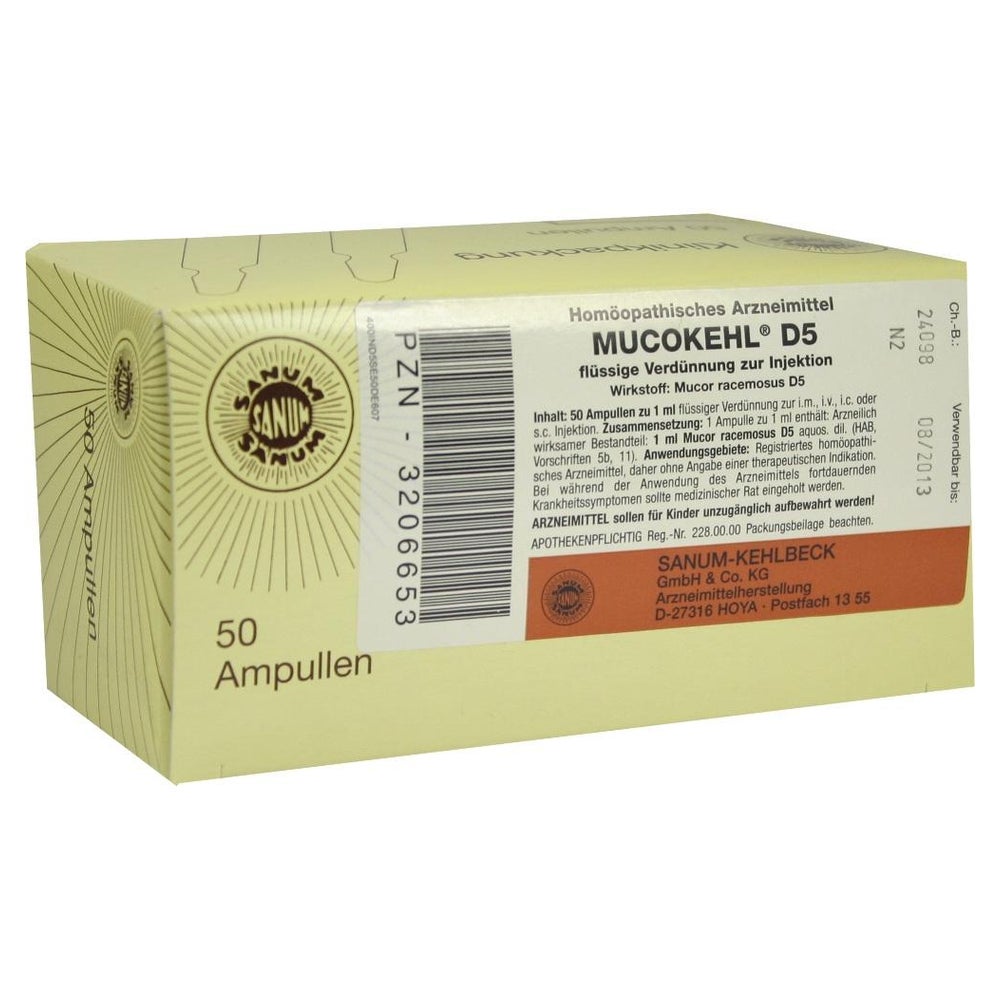 Mucokehl D 5 Ampullen 50X1 ml