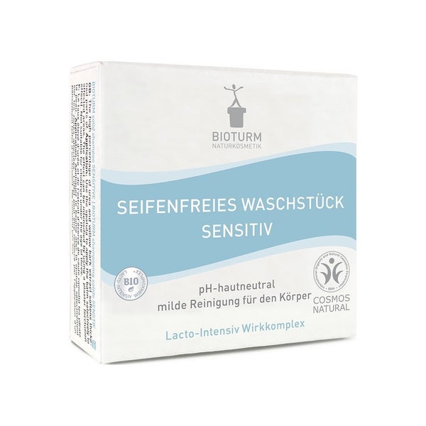 Bioturm Seifenfreies Waschstück sensitiv 100 g