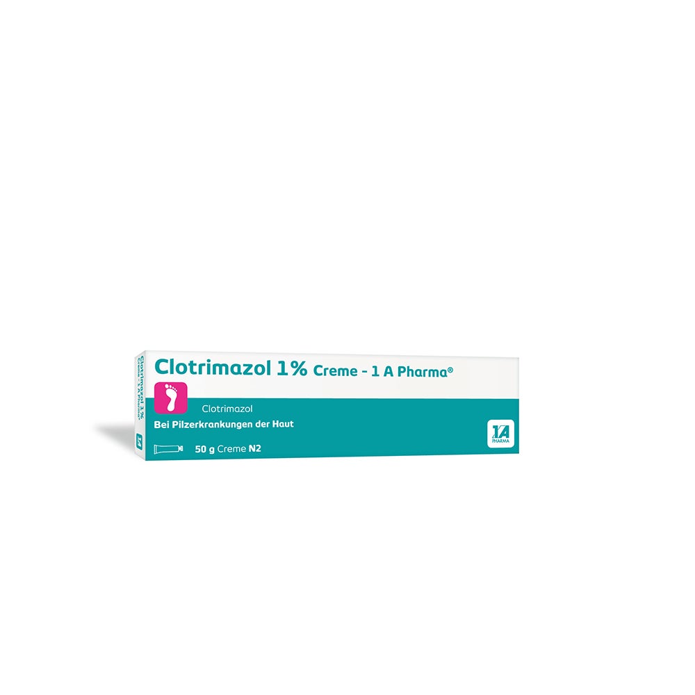 Clotrimazol 1% Creme-1 A Pharma 50 g