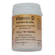 Vitamin D 1000 Sonnenvitamine Tabletten 100 St