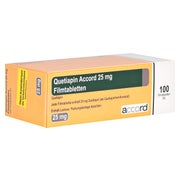 Quetiapin Accord 25 mg Filmtabletten 100 St