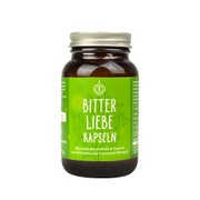 BitterLiebe Bitterstoffe Kapseln 90 Stk. - Bitterkräuter, Mariendistel, Löwenzahn, Artischocke hochdosiert - Bittertropfen in Kapselform - Rezeptur nach Hildegard von Bingen 1x 90 St