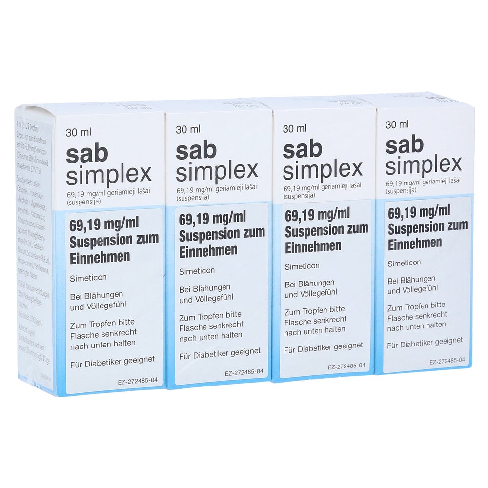 SAB Simplex Suspension zum Einnehmen - Reimport 4X30 ml