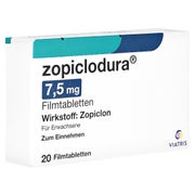 Zopiclodura 7,5 mg Filmtabletten 20 St