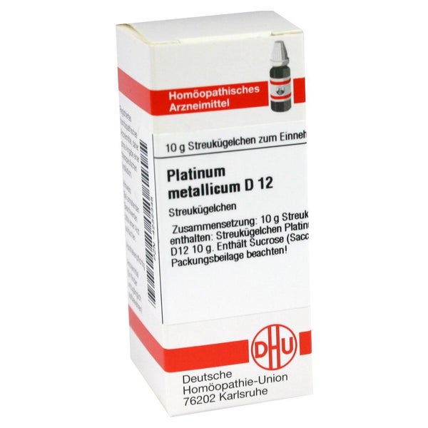 Platinum Metallicum D 12 Globuli 10 g