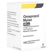 OMEPRAZOL Mylan 40 mg magensaftresist.Hartkapseln 100 St