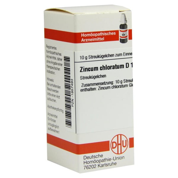 Zincum Chloratum D 12 Globuli 10 g