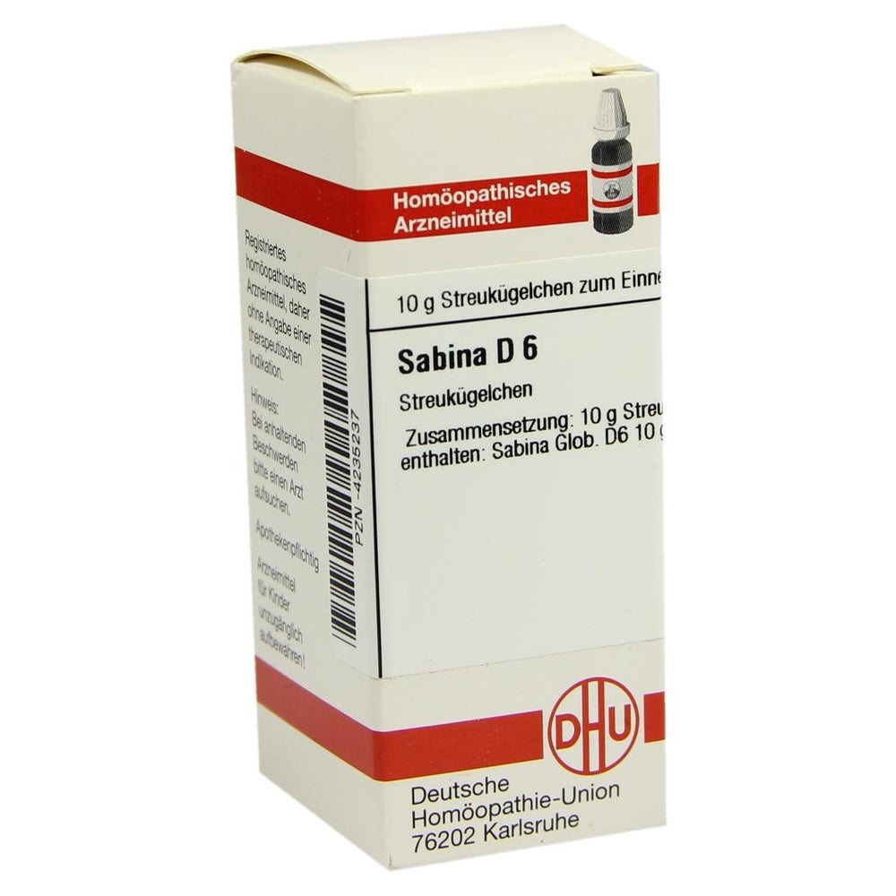 Sabina D 6 Globuli 10 g