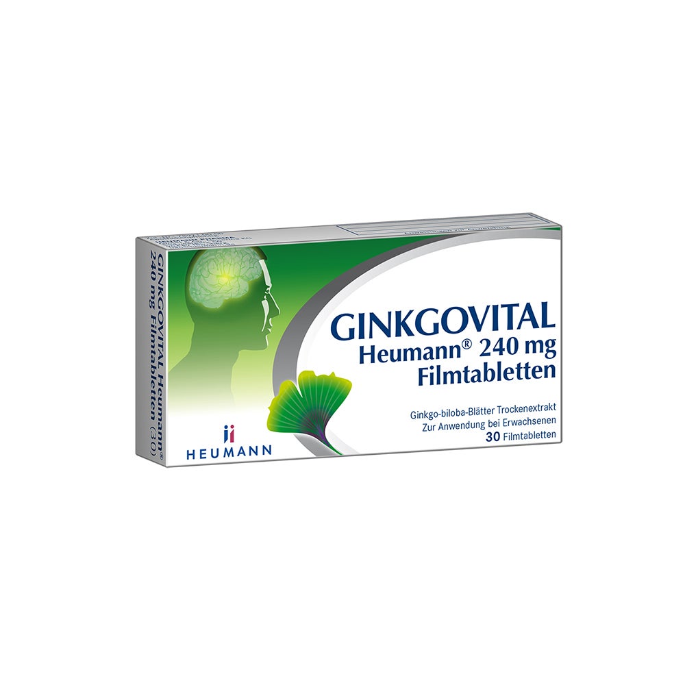 Heumann GINKGOVITAL 240 mg Filmtabletten 30 St