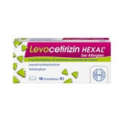 Produktabbildung: Levocetirizin Hexal 18 St