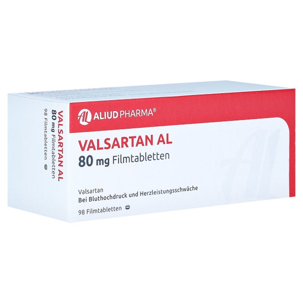 Valsartan AL 80 mg Filmtabletten 98 St