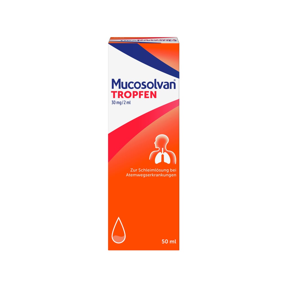 Mucosolvan Tropfen Hustenlöser mit Ambroxol 50 ml