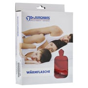 Wärmflasche mit Bezug rot 2 l