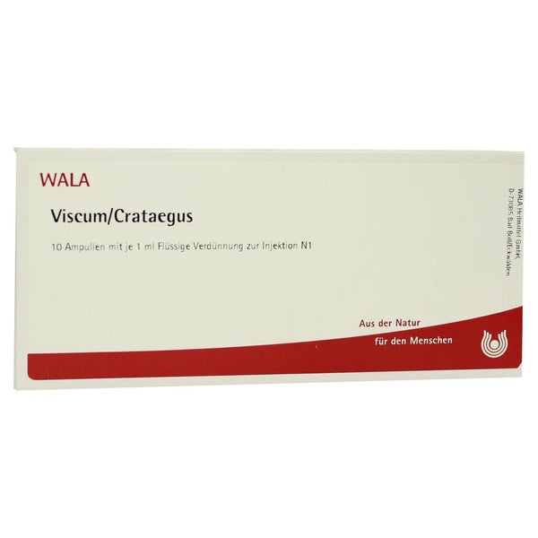 Viscum Crataegus Ampullen 10X1 ml